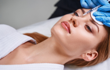 Carbon dioxide is injected beneath the skin's surface during Carboxy Therapy, a cosmetic treatment.